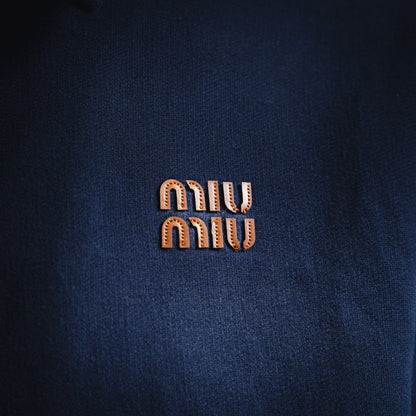 Miu 25fw knitted jacket