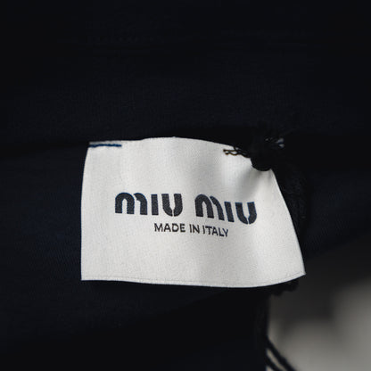 Miu 25fw knitted jacket
