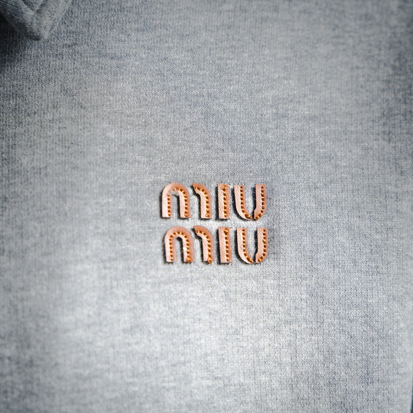 Miu 25fw knitted jacket