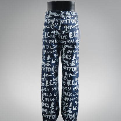 Louis 25fw grafflti jeans