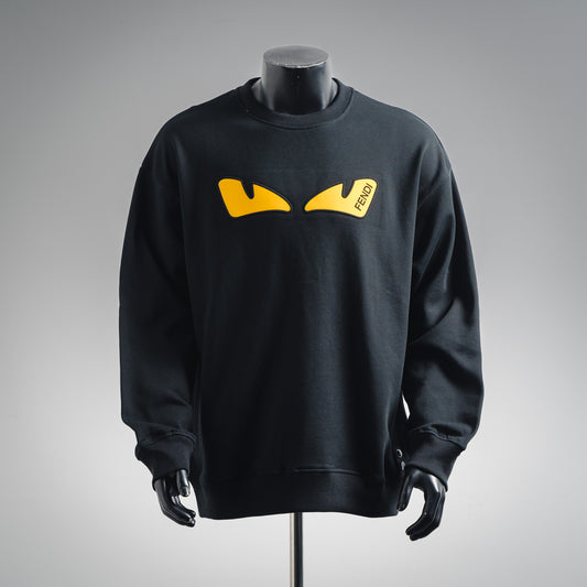 Fend 25fw printed hoodie