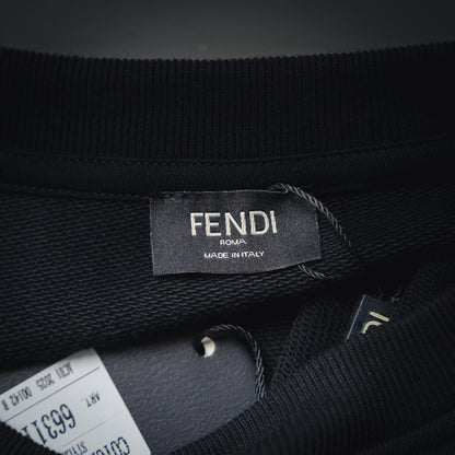 Fend 25fw printed hoodie