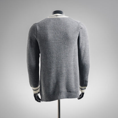 Miu 25fw knitted cardigan