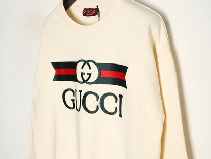Guc 25fw printed hoodie