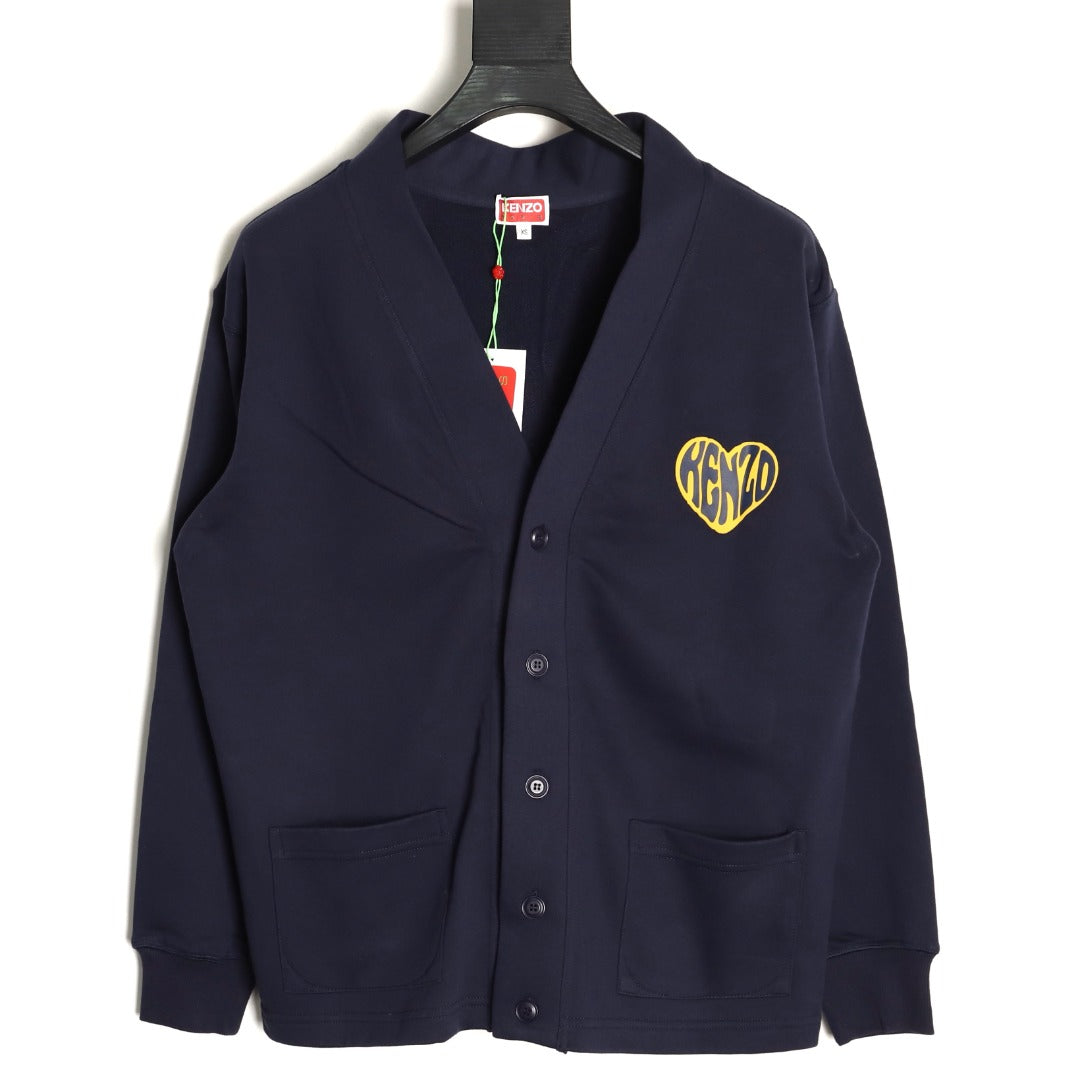Kenzo 25fw printed cardigan