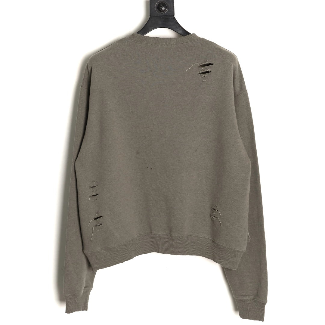 Acne 25fw printed hoodie