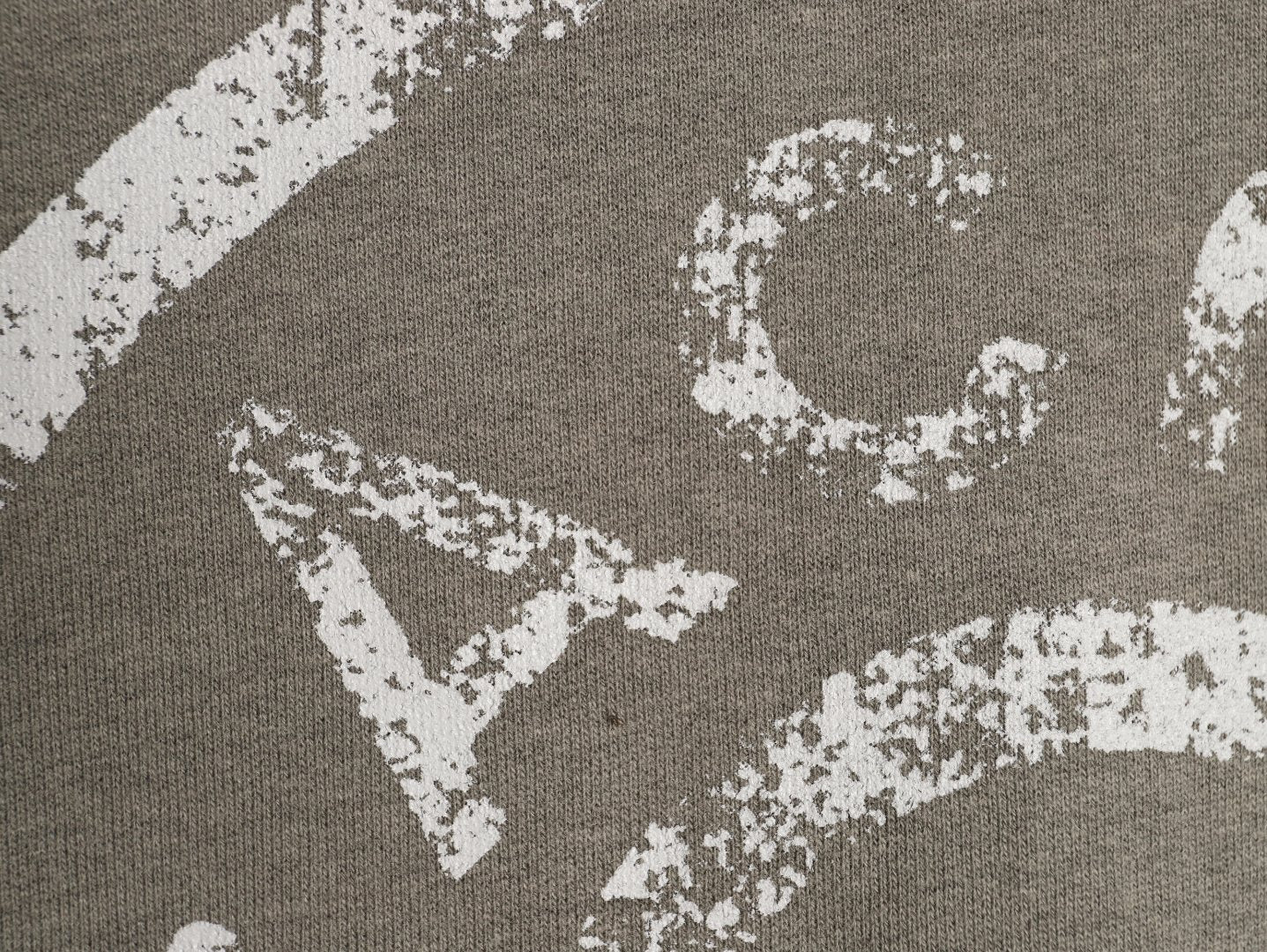 Acne 25fw printed hoodie