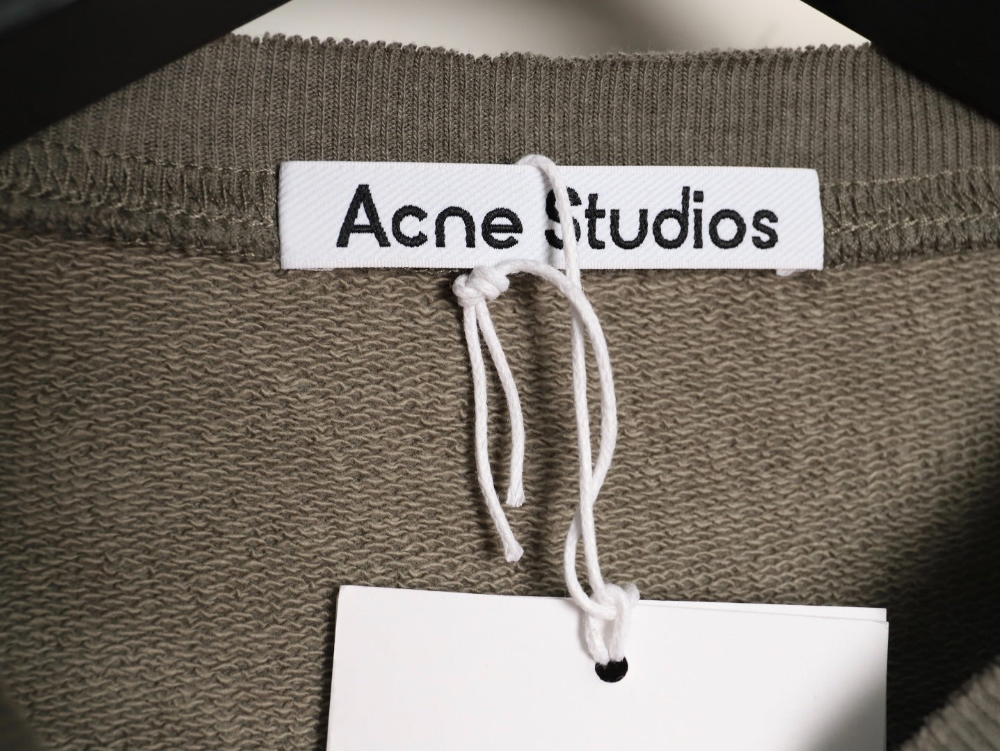 Acne 25fw printed hoodie