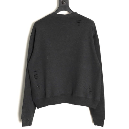 Acne 25fw printed hoodie