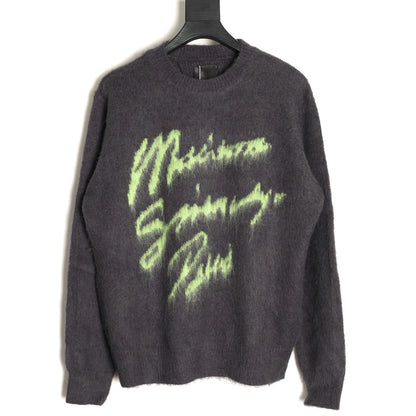 Given 25fw embroidered sweater
