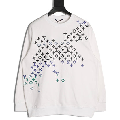 Louis 25fw printed hoodie