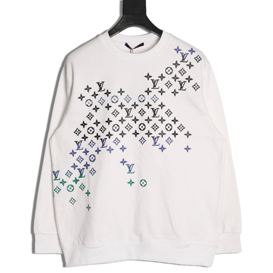 Louis 25fw printed hoodie