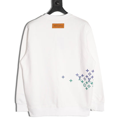 Louis 25fw printed hoodie