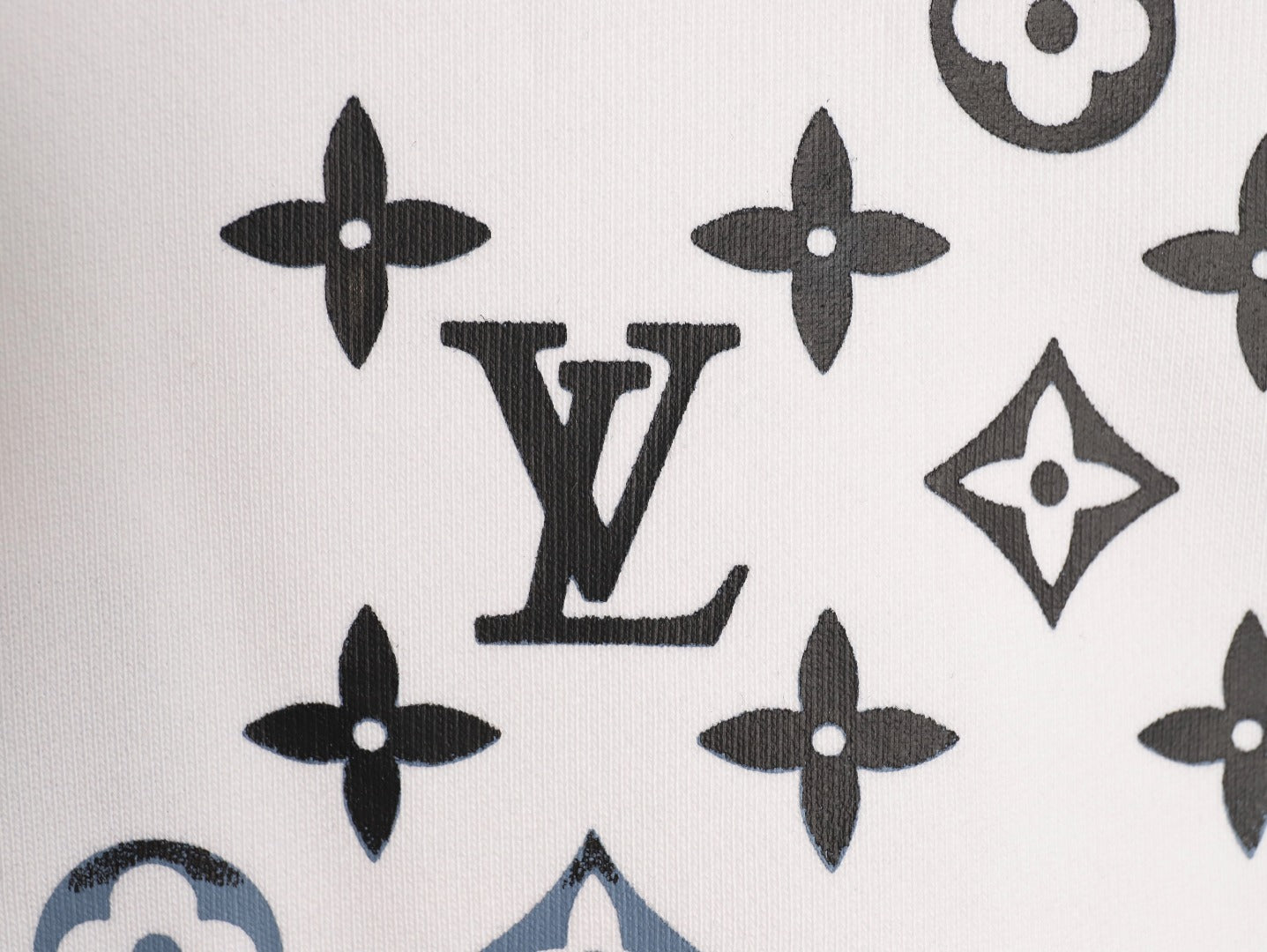Louis 25fw printed hoodie