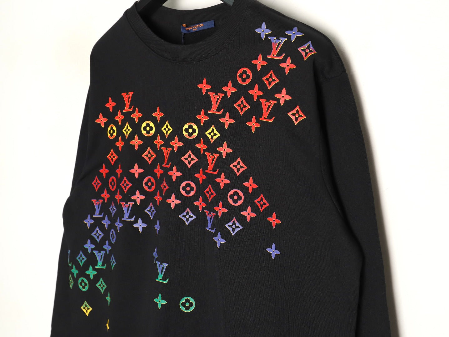 Louis 25fw printed hoodie