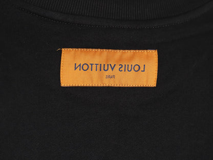 Louis 25fw printed hoodie