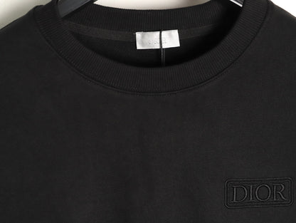 CD 25fw embroidered hoodie