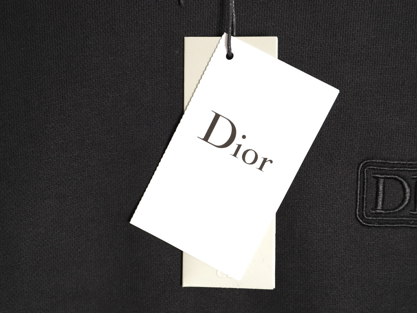 CD 25fw embroidered hoodie