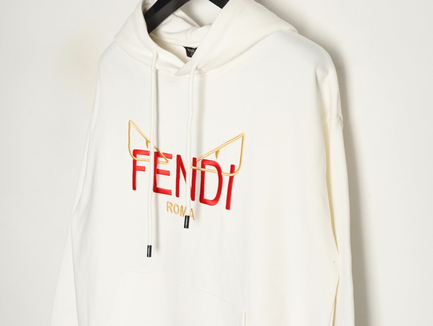 Fend 25fw embroidered hoodie