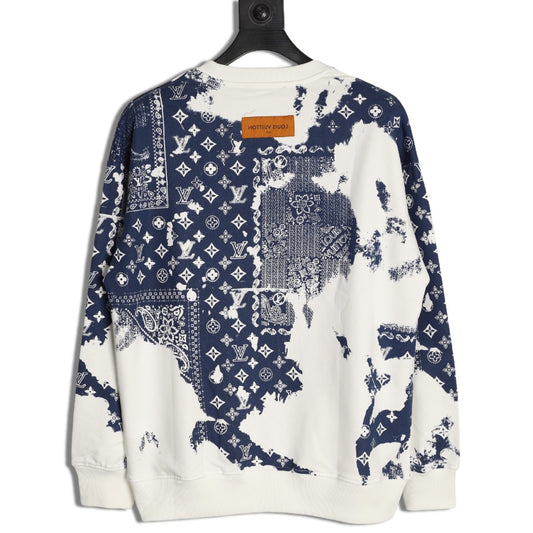 Louis 25fw printed hoodie