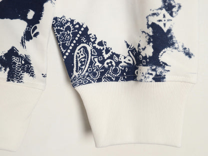 Louis 25fw printed hoodie