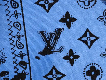 Louis 25fw printed hoodie