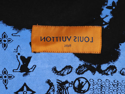Louis 25fw printed hoodie