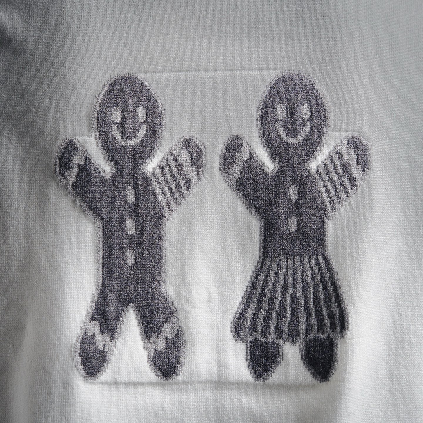Thom 25fw embroidered cardigan