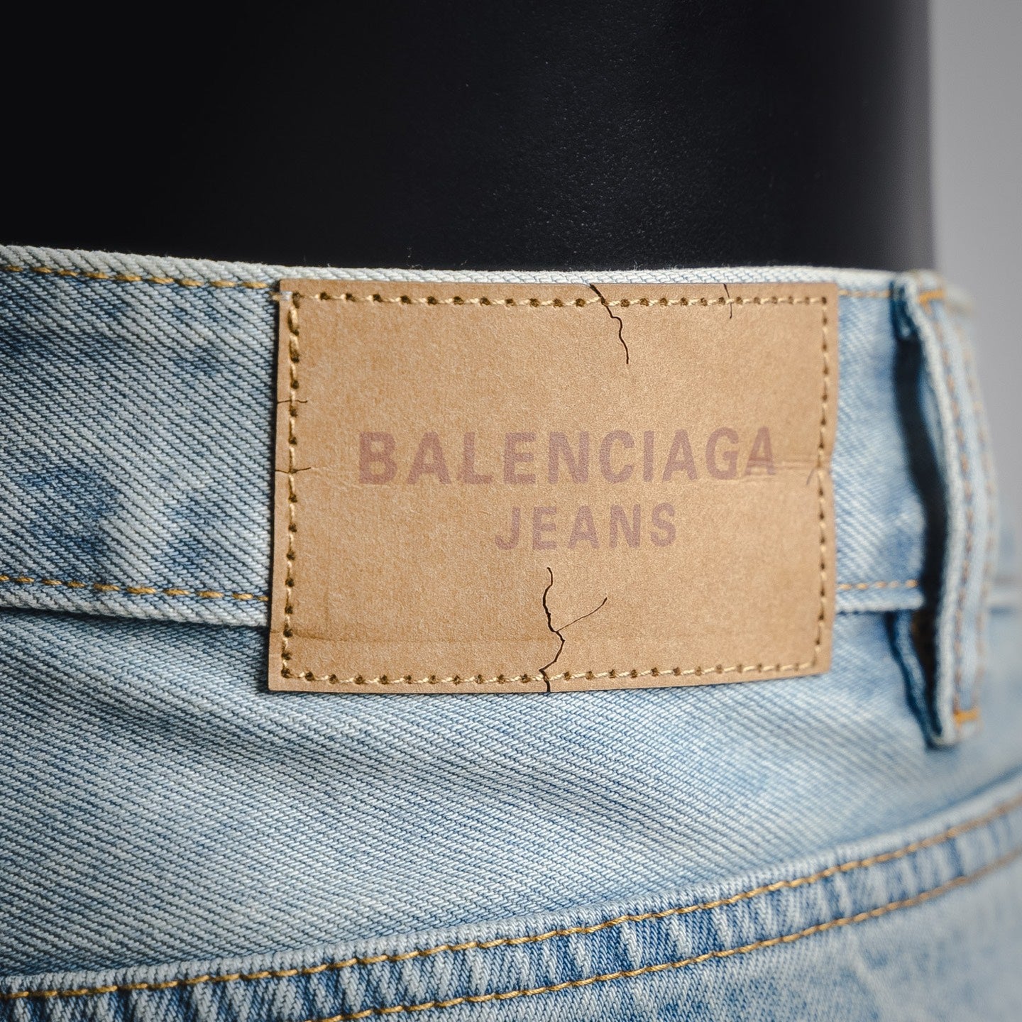 Balen 25fw splicing jeans