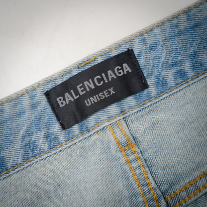 Balen 25fw splicing jeans