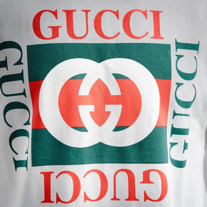 Guc 25fw printed t-shirt