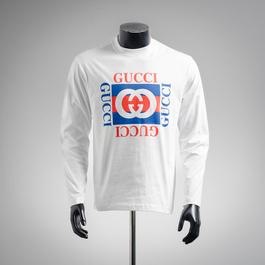 Guc 25fw printed t-shirt