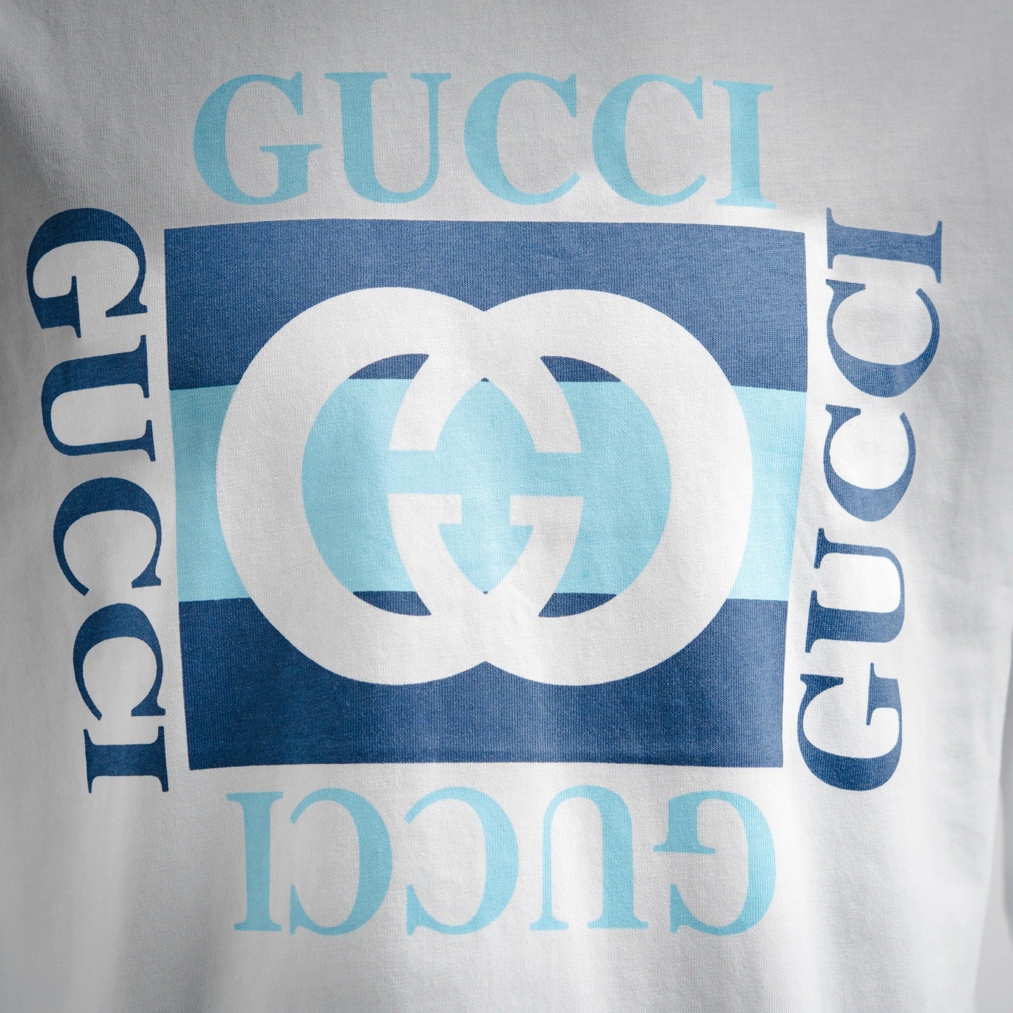 Guc 25fw printed t-shirt