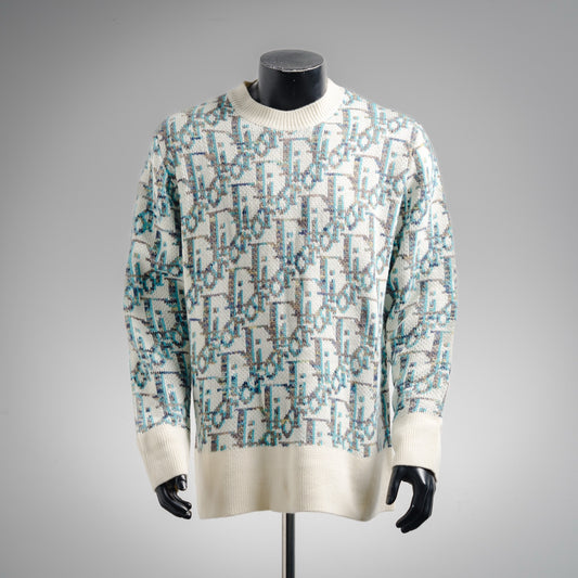 CD 25fw jacquard sweater