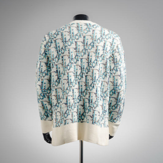 CD 25fw jacquard sweater