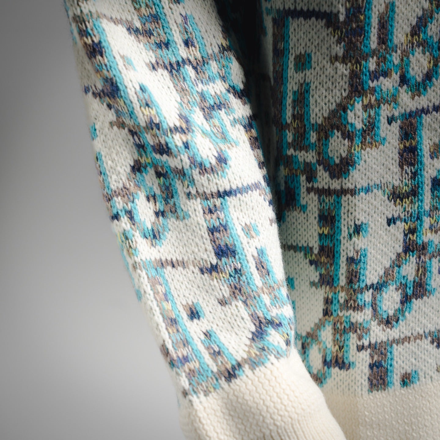 CD 25fw jacquard sweater