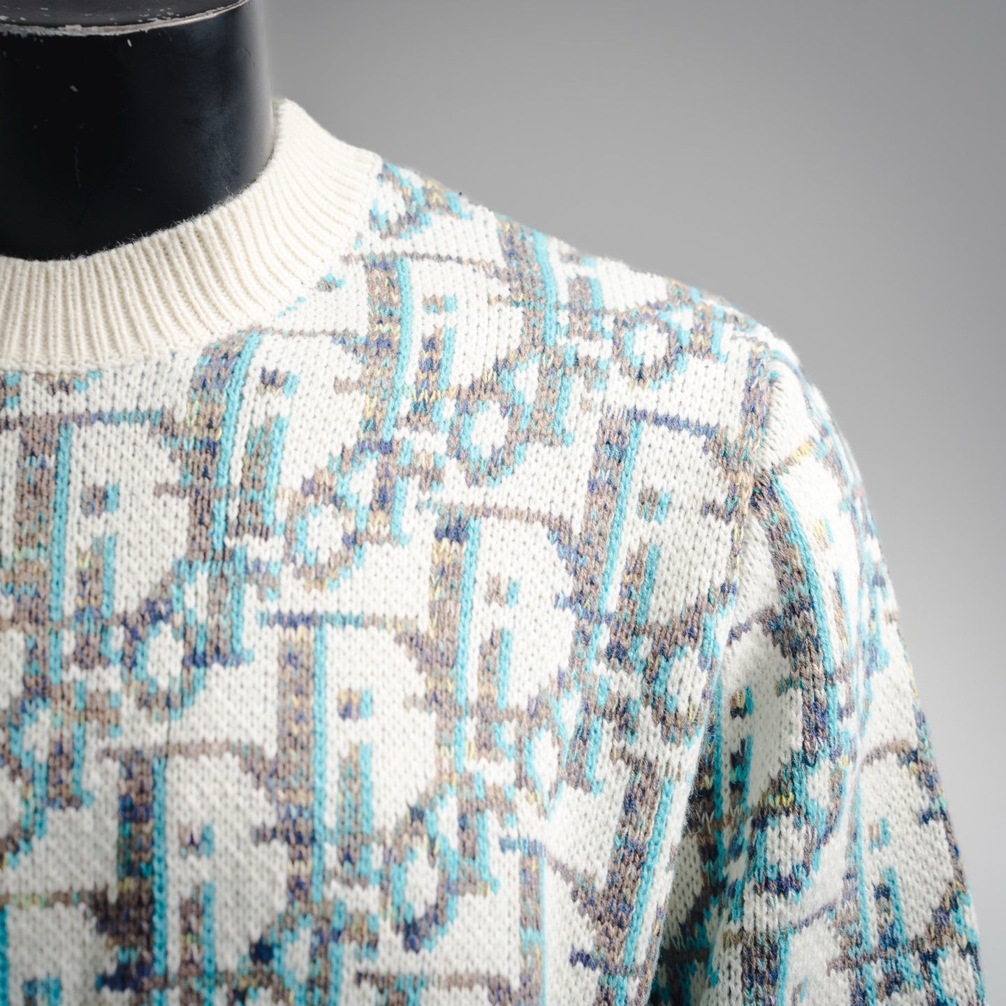 CD 25fw jacquard sweater