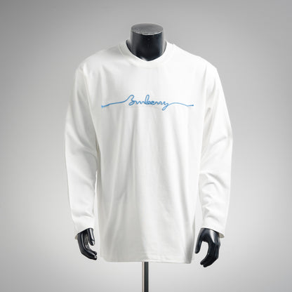 Burbery 25fw embroidered t-shirt