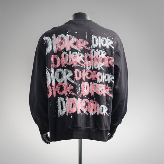 CD 25fw printed hoodie