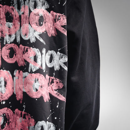 CD 25fw printed hoodie