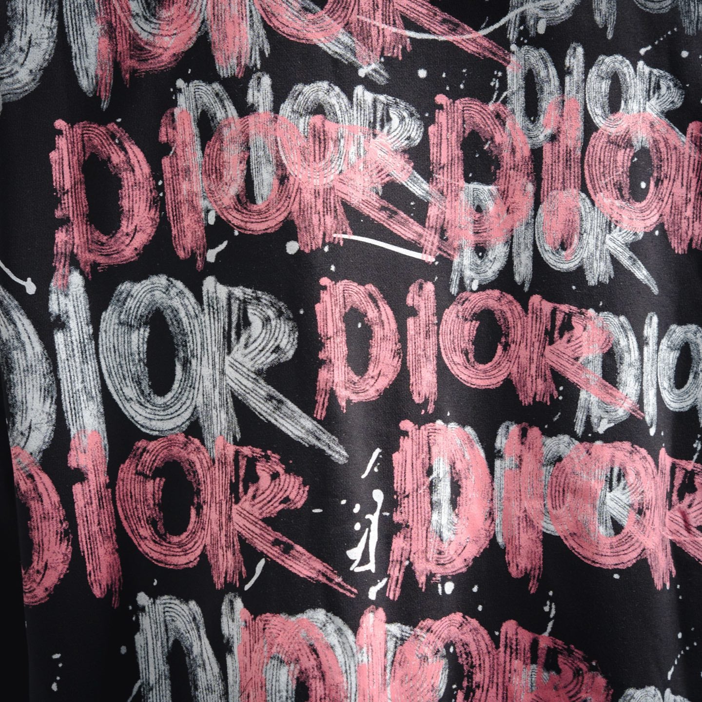 CD 25fw printed hoodie