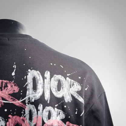 CD 25fw printed hoodie