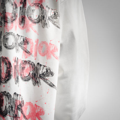 CD 25fw printed hoodie