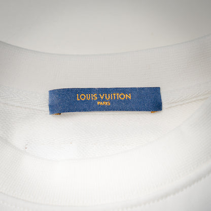 Louis 25fw printed hoodie