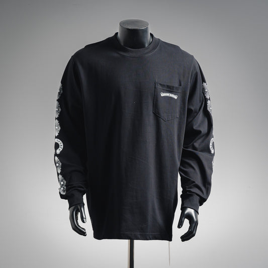 Chrome 25fw printed hoodie