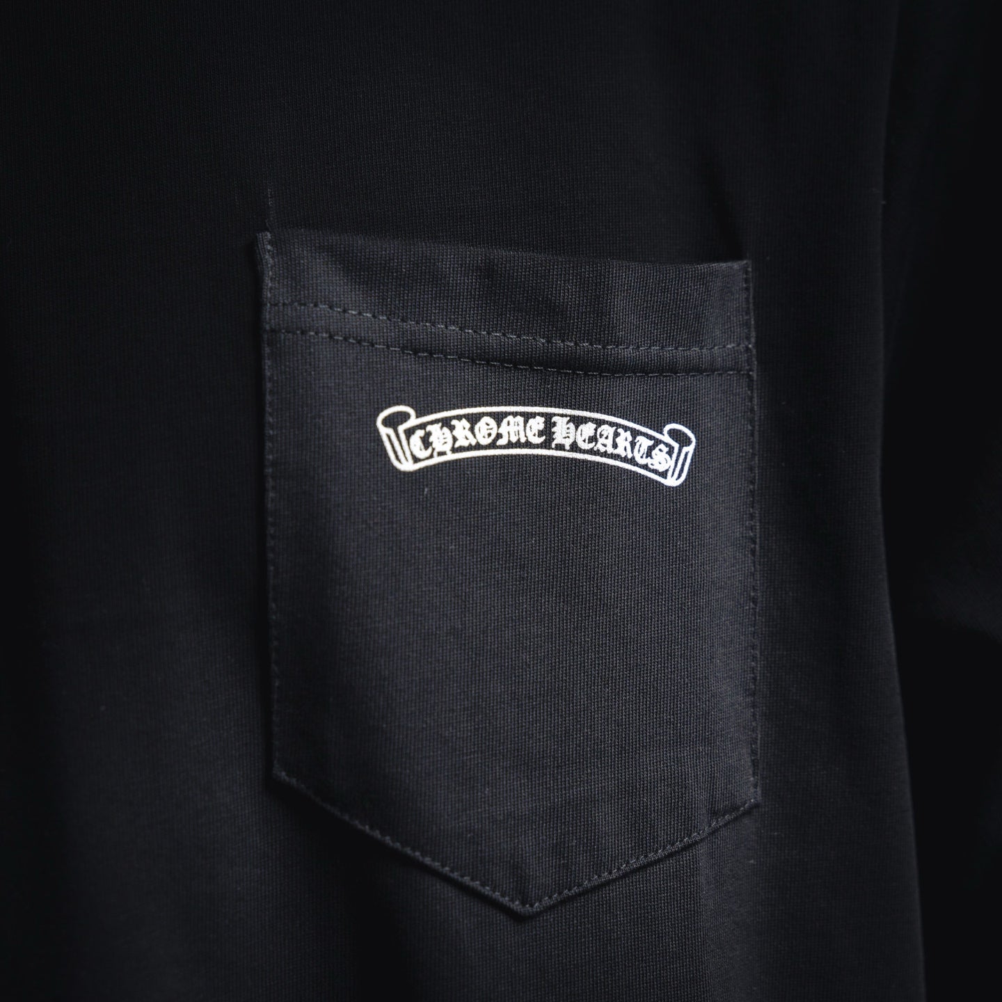 Chrome 25fw printed hoodie