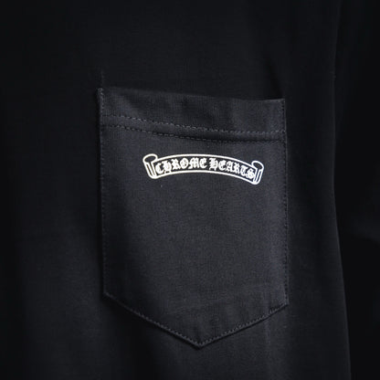 Chrome 25fw printed hoodie