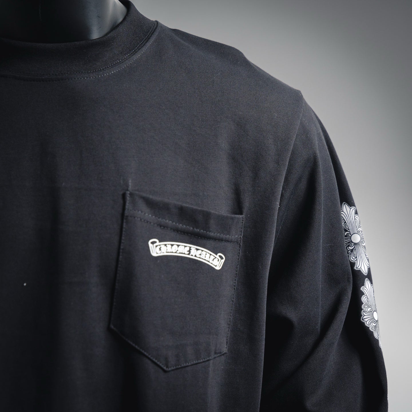 Chrome 25fw printed hoodie