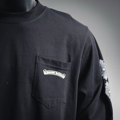 Chrome 25fw printed hoodie
