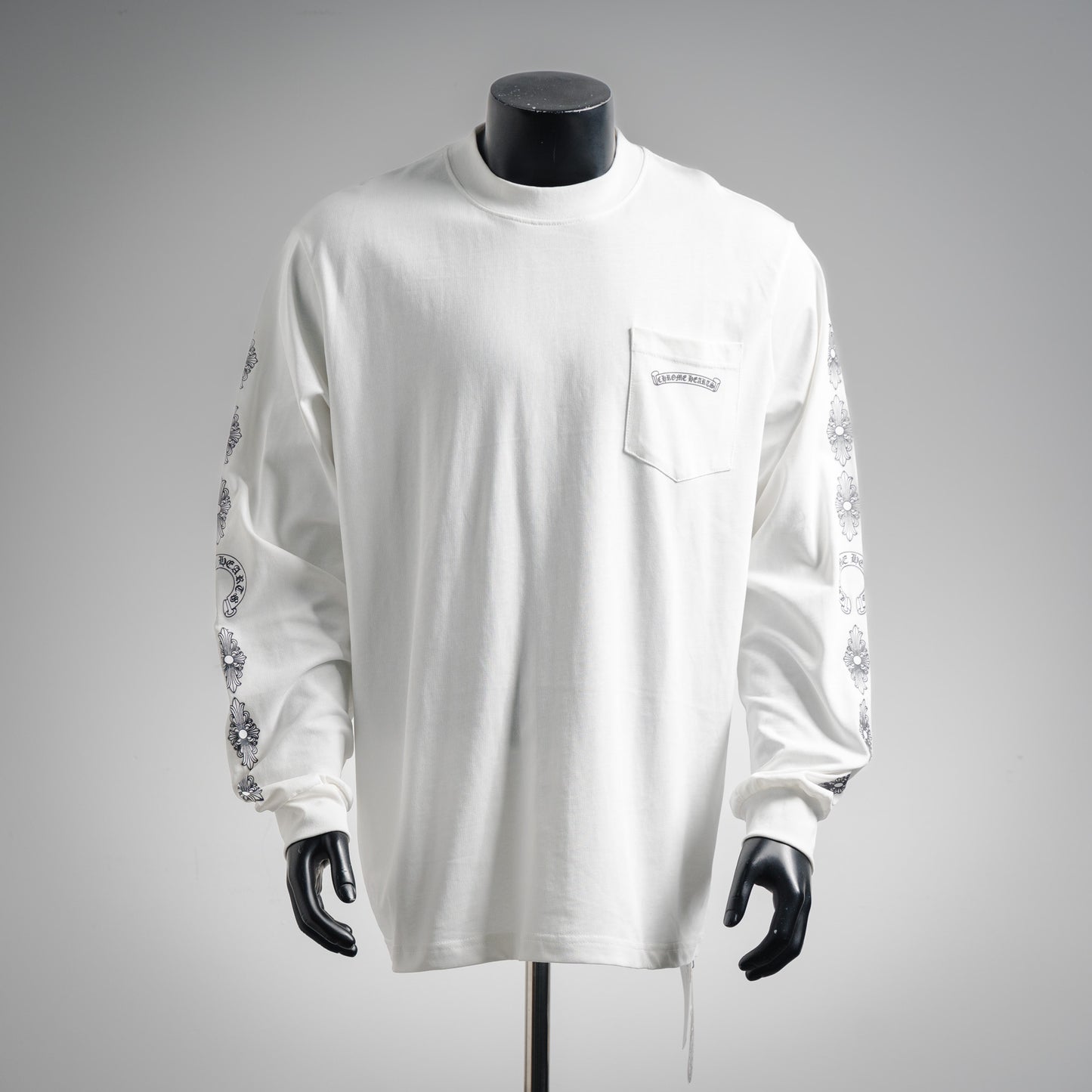 Chrome 25fw printed hoodie